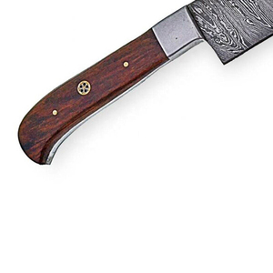 <b>Knife</b> <b>Sharp</b> Pattern Steel Blade Durable Ergonomic Handle For Home Damascus Steel Chef <b>Knife</b> Handmade <b>Kitchen</b> Cutting - Product Image 4