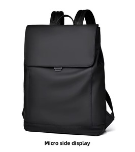 Mochila Táctica Negra con Asa Suave, Gran Capacidad, Multifuncional, Unisex, Resistente al Agua, Bolsa Duradera - Product Image 3