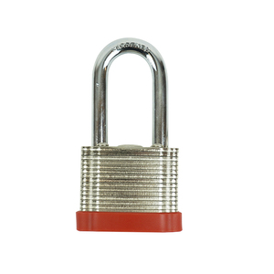 Cadenas en acier laminé Elecpopular EP-8562 38x38x6mm |   Cylindre à 5 goupilles en acier avec clé |   Anti-rouille durable KA/KD/MK - Product Image 1