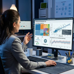 Software de plataforma de análisis de datos para informes de rendimiento empresarial y toma de decisiones estratégicas, soluciones de informes empresariales - Product Image 3