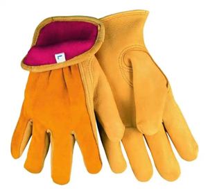 Guantes de Conducción de Cuero Reforzado de Piel de Vacuno, Guantes Industriales de Alta Seguridad con Protección para Manos y Brazos de Piel de Cabra - Product Image 1