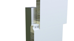 PROCK para Panel de Pared Exterior de Acero Galvanizado, Sistema de Aislamiento Ignífugo, Ecológico, de Alta Densidad y Resistente al Agua - Product Image 2