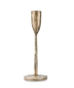 Porte-bougie en laiton finition antique, élégant chandelier à tige unique pour la décoration de la maison, de la table à manger et des événements de mariage - Product Image 3