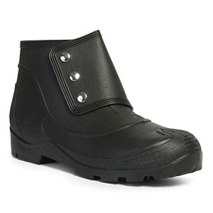 Unisex Waterproof Rubber Mid Cut Safety <b>Boots</b> <b>Winter</b> Outdoor Wear Rubber Outsole Durable Sole - Product Image 1
