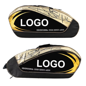 Hot Selling New <b>Backpack</b> with Shoes Compartment and Clothing Pocket Padel Racket Bag for Pickleball Tennis Made of PU Material - Product Image 3