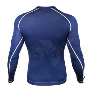 Camiseta de Protección Solar (Rash Guard) de Poliéster y Spandex, Transpirable y Elástica, Ideal para Entrenamiento - Product Image 2