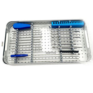 ชุดเครื่องมือผ่าตัดข้อเข่าแบบส่องกล้อง ACL PCL รุ่น GS-DF-0010 แบบกำหนดเองได้ ผ่านการรับรองมาตรฐาน Class I ผลิตจากเหล็กกล้าไร้สนิมสำหรับการผ่าตัด - Product Image 2