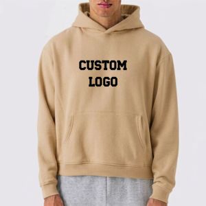 Sudadera con capucha de algodón premium de alto gramaje para impresión bajo demanda, marca de creador, logotipo personalizado, impresión DTG DTF, fabricación al por mayor OEM ODM - Product Image 4