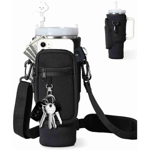 Tracolla regolabile Stanley Tumbler in Neoprene portabottiglie per acqua custodia per telefono con moschettone con copertura per esterno - Product Image 1