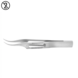 Hoskin # Pinzas Quirúrgicas Oftálmicas Curvas de Acero Inoxidable de 16 Piezas, Instrumento de Precisión para Cirugía Ocular, para Uso Médico Quirúrgico - Product Image 1