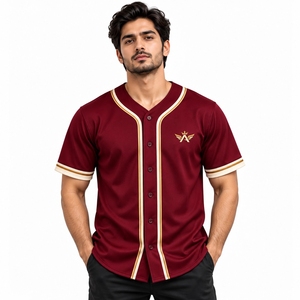 Maillot de baseball de qualité supérieure, conçu avec un tissu durable, une structure confortable, des coutures fiables et une finition de qualité, idéal - Product Image 1