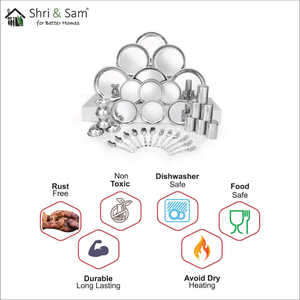 Delight 36 PCS Juego de vajilla de acero inoxidable para 6 personas - Product Image 2