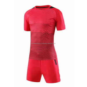 Nueva Llegada, Jersey de Fútbol Más Vendido, Uniforme Unisex para Adultos, Manga Corta, Estampado, 100% Poliéster, Secado Rápido, Nombre del Equipo Personalizado - Product Image 3
