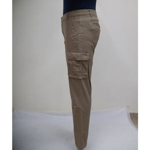 Pantalones Largos de Sarga Elástica para Hombre, Corte Ajustado, Casuales, Cómodos, Tejido Flexible, Perfectos para la Oficina, Viajes y Uso Diario Elegante - Product Image 3