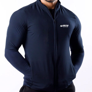 Men <b>Track</b> <b>Jacket</b> Manufacturer Custom Team Sportswear Full Zip Training <b>Jacket</b> Lightweight Fabric Stitching Activewear - Product Image 1