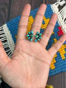 Heart Collection Kingman Turquoise <b>Adjustable</b> <b>Ring</b> Handmade Sterling Silver Southwestern Boho Statement Jewelry Artisan Gift - Product Image 4
