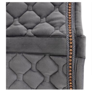 Durable Soft Breathable English Saddle <b>Pad</b> Premium Quilted <b>Cushioning</b> Ensuring Comfort Support Stability Horse Customized - Product Image 6