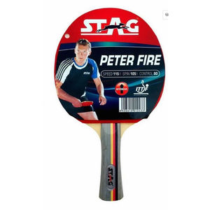 Raquette de tennis de table Peter Fire de haute qualité, personnalisable pour l'entraînement et le divertissement, avec étui en bois – Meilleure vente - Product Image 1