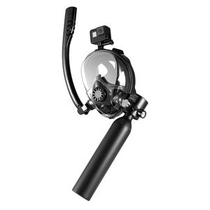 Bombola d'Aria per Immersioni 0.5L, Serbatoio Portatile per Subacquea 5-10 Min. Supporto Respiratorio per Immersioni, Profondità 32,81 Piedi, Tempo di Immersione 5-10 Minuti - Product Image 1