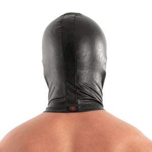 Máscara de Cuero Negra para Hombre, Estilo Bad Boys, Máscara Facial Completa de Cuero, Elegante y Sensual - Product Image 5