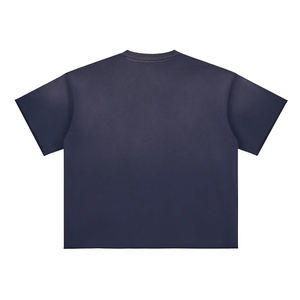 Camiseta Lisa de Algodón Pesado con Hombros Caídos, Estilo Degradado Vantage, 100% Algodón, Venta al por Mayor, para Impresión y Bordado, Lavado a la Nieve para Hombre - Product Image 4