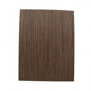 Furniture Grade Engineered Ebony <b>Veneer</b> Panels 2500x640mm Eco Friendly Rotary Cut for Door Interior Applications - Product Image 1