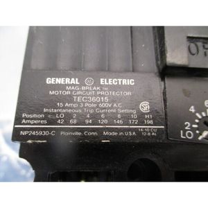 Interruptor de Circuito General Electric TEC36015 de 3 Polos - Equipo y Piezas de Semiconductores de Confianza de Marca Global - Product Image 1