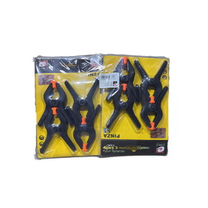 4 Abrazaderas de Manguera de Nylon de Doble Burbuja de 3 Pulgadas con Resorte - Product Image 1