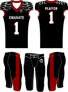 Uniformes de fútbol americano juvenil personalizados tackle sarga bordado y sublimado uniforme para hombres - Product Image 5