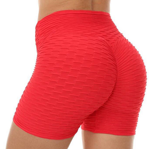 Shorts de yoga taille haute pour femme, contrôle du ventre, doux, extensibles, respirants, sans coutures, pour la gym, le fitness, la course, les activités sportives estivales - Product Image 1