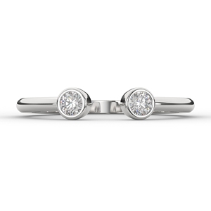 Bague élégante pour femme en argent 925 avec diamant Moissanite, style ouvert tendance, nouveau modèle, meilleur choix pour une demande en mariage - Product Image 3