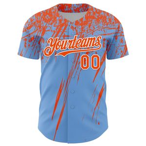 Maillot de baseball en coton biologique 100 % avec sérigraphie, logo frontal, boutons intégraux, OEM ODM, manches courtes, toutes saisons, vente en gros - Product Image 6
