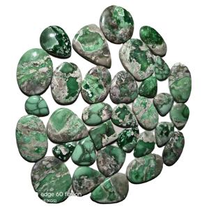 วาริสไซต์ธรรมชาติคุณภาพสูง รับรองคุณภาพ รูปทรงวงรี แบบหลวม สำหรับทำเครื่องประดับอัญมณีชั้นดี ขายส่ง ขนาด 20-45 มม. - Product Image 2