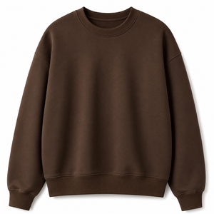 Sudadera Personalizada para Hombre, Cuello Redondo, Talla Grande, Felpa Gruesa, Mezcla de Algodón, Estilo Casual Urbano, Fabricante OEM - Product Image 5