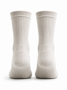 White Crew Woven Eco-Friendly Breathable Antibacterial Custom Logo Sports <b>Socks</b> <b>Black</b> Stripe Running Basketball Soccer Football - Product Image 2