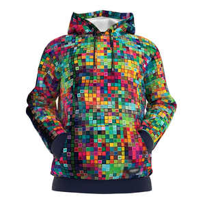 Sudadera con capucha de poliéster para sublimación, de alto rendimiento, para fabricación de ropa al por mayor y suministro internacional - Product Image 3