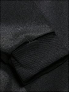 Men's Letter Graphic Hooded <b>Sweatshirt</b> <b>Slogan</b> Print Casual Pullover Top Streetwear - Product Image 4
