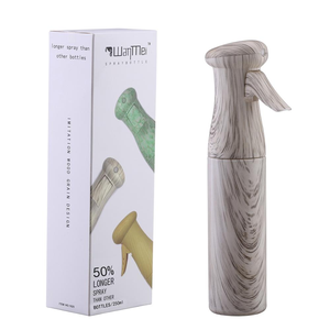 IKZARSA Vaporisateur de coiffure professionnel rechargeable en plastique 300 ml à brume fine, motif marbre vert, haute qualité et durable - Product Image 6