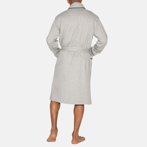 เสื้อคลุมอาบน้ำผู้ชายราคาส่ง รุ่นใหม่ล่าสุด ขายดี ระบายอากาศได้ดี เป็นมิตรกับสิ่งแวดล้อม แขนยาว ผ้าไม่ยับ ทนทาน - Product Image 2