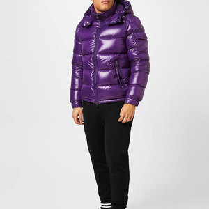 เสื้อแจ็คเก็ตพัฟเฟอร์ผู้ชายสีพื้นลำลองแฟชั่นใหม่ปี 2026 เสื้อแจ็คเก็ตพัฟเฟอร์ผู้ชายกันลมสไตล์สตรีทแวร์ - Product Image 2