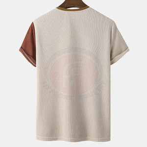 T-shirt léger pour homme au design basique, coupe décontractée et matière douce, idéal pour les tenues quotidiennes en toutes saisons - Product Image 2