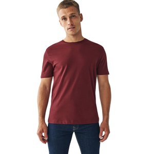 T-shirt Homme Slim Fit Col Rond Manches Courtes Décontracté Personnalisé Vente en Gros Maillot Jersey Vêtement Quotidien Fabricant Fournisseur OEM Basique - Product Image 3