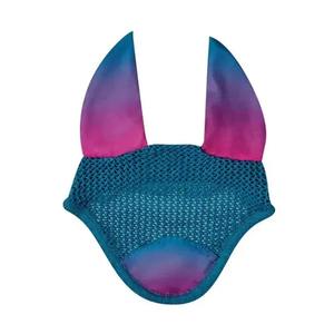 Voile anti-mouches équestre tricoté à la main, réglable, coupe-vent d'hiver, séchage rapide, protection pour chevaux, bonnet d'oreille, couleur personnalisée, durable - Product Image 1