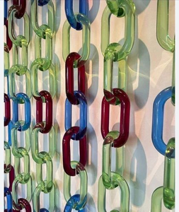 Venta Directa al por Mayor, Eslabones de Cadena de Resina Acrílica Grandes, Modernos, Ecológicos, de Color Personalizado para el Hogar - Product Image 6