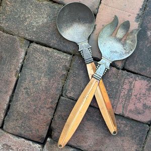 Juego de servidores de ensalada metálicos de primera calidad para servicio de buffet, hostelería, industria hotelera y negocios de catering. - Product Image 6