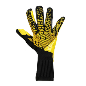 Gants de gardien de but de football professionnels 2025, haute qualité, respirants, légers, imperméables, en cuir latex, OEM ODM, enfants, NOIR - Product Image 4
