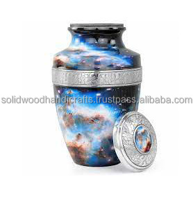 Urnas para adultos de latón de nuevo diseño, urnas hechas a mano para urnas decorativas para hombres y mujeres, urnas funerarias con alta calidad - Product Image 4