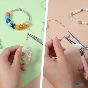 2 Pcs Stainless Steel Needle Nose Pliers 4.5 Inch Jewelry Making Tool <b>Thin</b> Nose Comfort Grip Small Size for <b>Wire</b> Bending Craft - Product Image 4