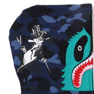 Sudadera con capucha y cremallera completa de algodón de 300 g/m² para hombre, personalizada con estampado en relieve y bordado, del fabricante - Product Image 4