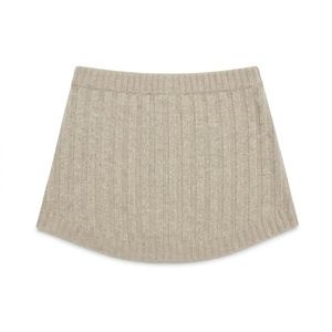 Jupe-short de pickleball pour femmes, imprimée sur mesure, en tricot, avec poches, taille élastique, couleur unie, respirante, anti-humidité, idéale pour le sport estival - Product Image 3